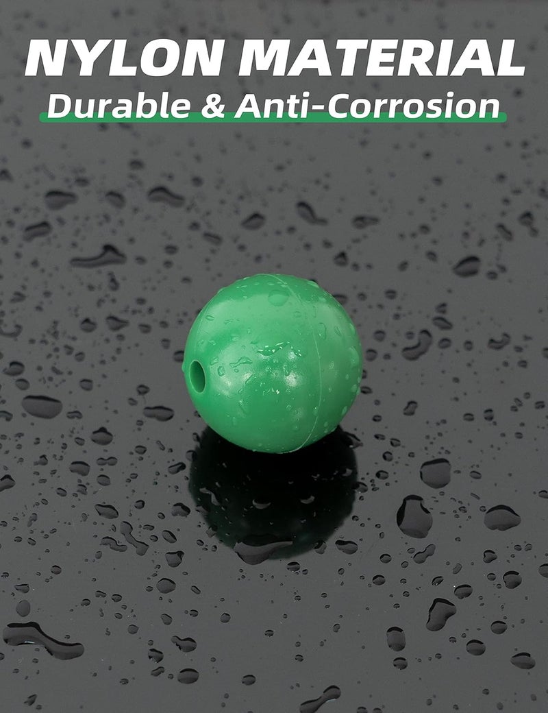 BLUEWING Outrigger Ball Stops 2pcs Fishing Rigging Plastic Pair Outrigger Line Ball Stoppers - Image 3